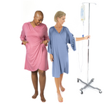 hospital gown with snaps