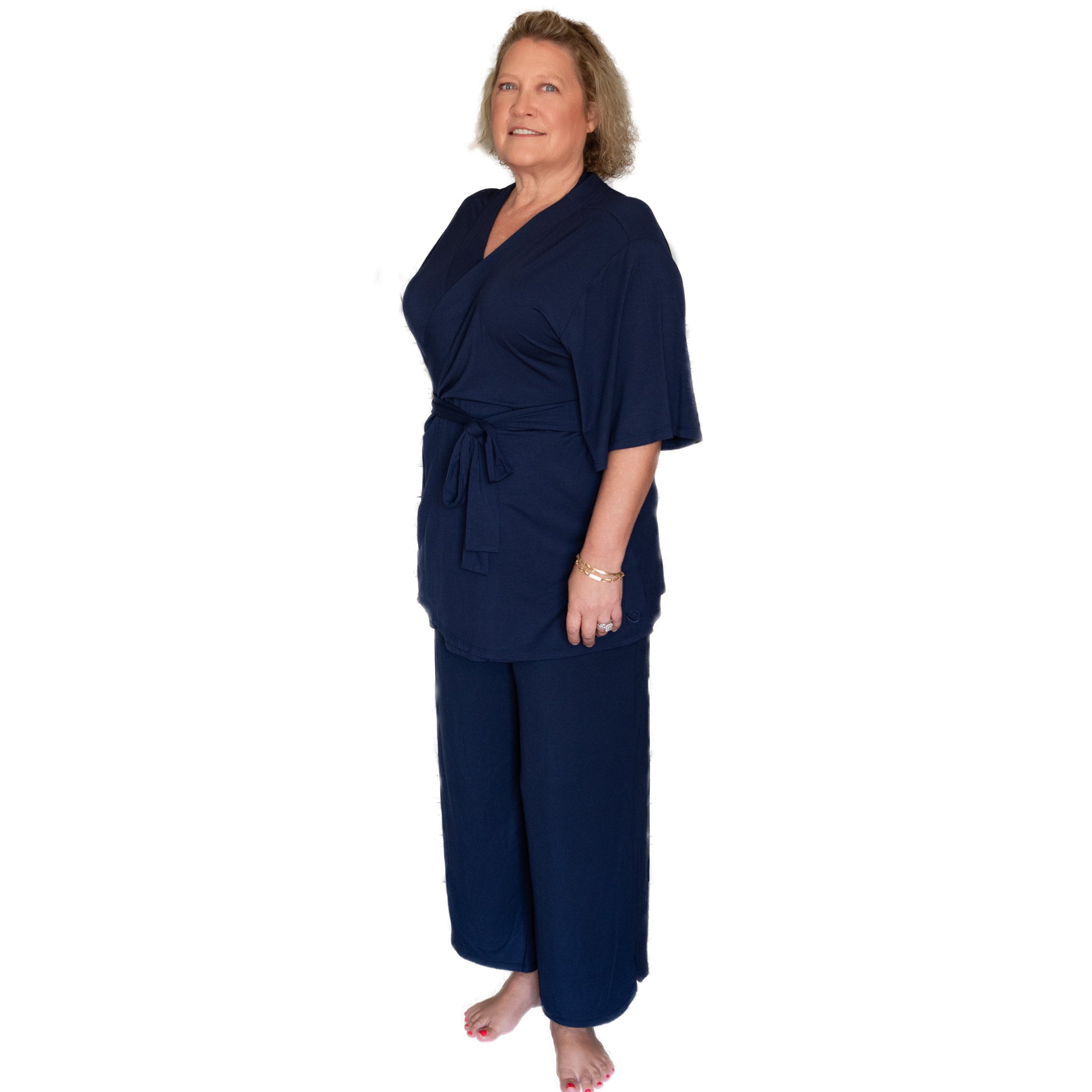 Navy Blue SS PJs