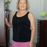 Recovery Tank Top with Front Zipper