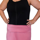 Recovery Tank Top with Front Zipper