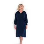 Navy hospital robe