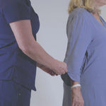 Snap Sleeve of Hospital Pajamas and Hospital Gown